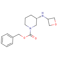 CAS:  | OR306067 | (S)-Benzyl 3-(oxetan-3-ylamino)piperidine-1-carboxylate
