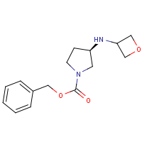 CAS:  | OR306084 | (R)-Benzyl 3-(oxetan-3-ylamino)pyrrolidine-1-carboxylate