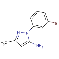 CAS: 956329-14-9 | OR306135 | 1-(3-Bromophenyl)-3-methyl-1H-pyrazol-5-amine