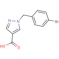 CAS: 1153373-21-7 | OR306154 | 1-(4-Bromobenzyl)-1H-pyrazole-4-carboxylic acid