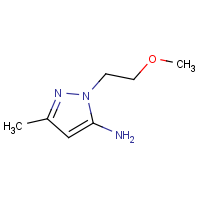 CAS: 1325164-68-8 | OR306164 | 1-(2-Methoxyethyl)-3-methyl-1H-pyrazol-5-amine