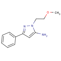 CAS:  | OR306177 | 1-(2-Methoxyethyl)-3-phenyl-1H-pyrazol-5-amine