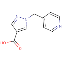 CAS: 1154896-82-8 | OR306191 | 1-(Pyridin-4-ylmethyl)-1H-pyrazole-4-carboxylic acid