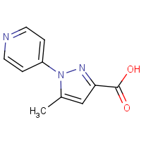 CAS:  | OR306211 | 5-Methyl-1-(pyridin-4-yl)-1H-pyrazole-3-carboxylic acid