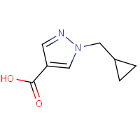 CAS:  | OR306212 | 1-(Cyclopropylmethyl)-1H-pyrazole-4-carboxylic acid