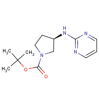 CAS: 1289585-45-0 | OR306217 | (R)-tert-Butyl 3-(pyrimidin-2-ylamino)pyrrolidine-1-carboxylate