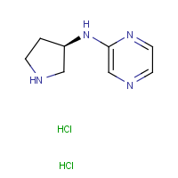CAS:  | OR306220 | (R)-N-(Pyrrolidin-3-yl)pyrazin-2-amine dihydrochloride