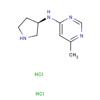 CAS:  | OR306244 | 6-Methyl-N-[(3R)-pyrrolidin-3-yl]pyrimidin-4-amine dihydrochloride