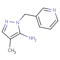 CAS:  | OR306264 | 4-Methyl-1-(pyridin-3-ylmethyl)-1H-pyrazol-5-amine