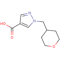 CAS:  | OR306273 | 1-(Oxan-4-ylmethyl)-1H-pyrazole-4-carboxylic acid