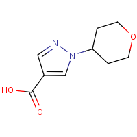 CAS:1340372-11-3 | OR306274 | 1-(Oxan-4-yl)-1H-pyrazole-4-carboxylic acid