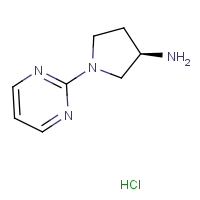 CAS: 1421025-59-3 | OR306289 | (3R)-1-(Pyrimidin-2-yl)pyrrolidin-3-amine hydrochloride
