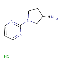 CAS:  | OR306292 | (3S)-1-(Pyrimidin-2-yl)pyrrolidin-3-amine hydrochloride
