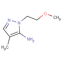 CAS: 1448855-26-2 | OR306298 | 1-(2-Methoxyethyl)-4-methyl-1H-pyrazol-5-amine