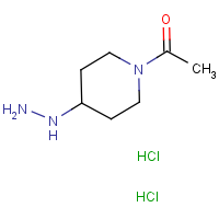 CAS:  | OR306301 | 1-(4-Hydrazinylpiperidin-1-yl)ethan-1-one dihydrochloride