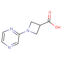 CAS: 1342386-90-6 | OR306304 | 1-(Pyrazin-2-yl)azetidine-3-carboxylic acid