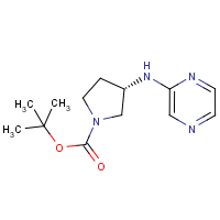 CAS: 915002-35-6 | OR306314 | tert-Butyl (3S)-3-(pyrazin-2-ylamino)pyrrolidine-1-carboxylate