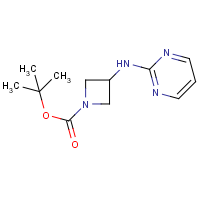 CAS:  | OR306342 | tert-Butyl 3-(pyrimidin-2-ylamino)azetidine-1-carboxylate