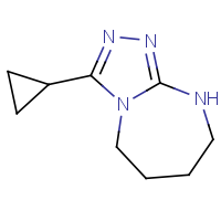 CAS:1365988-31-3 | OR306351 | 3-Cyclopropyl-5H,6H,7H,8H,9H-[1,2,4]triazolo[4,3-a][1,3]diazepine