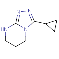 CAS:1365988-10-8 | OR306364 | 3-Cyclopropyl-5H,6H,7H,8H-[1,2,4]triazolo[4,3-a]pyrimidine