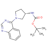 CAS:  | OR306404 | tert-Butyl N-[(3S)-1-(quinazolin-4-yl)pyrrolidin-3-yl]carbamate