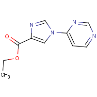 CAS:  | OR306424 | Ethyl 1-(pyrimidin-4-yl)-1H-imidazole-4-carboxylate
