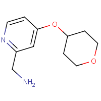 CAS:  | OR306429 | [4-(Oxan-4-yloxy)pyridin-2-yl]methanamine