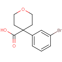 CAS: 179420-77-0 | OR306431 | 4-(3-Bromophenyl)oxane-4-carboxylic acid
