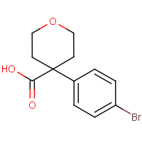CAS: 1152567-60-6 | OR306432 | 4-(4-Bromophenyl)oxane-4-carboxylic acid