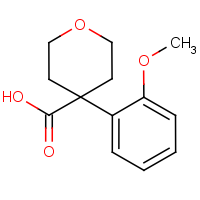 CAS: 1039931-72-0 | OR306433 | 4-(2-Methoxyphenyl)oxane-4-carboxylic acid
