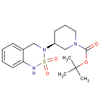 CAS:  | OR306446 | tert-Butyl (3S)-3-(2,2-dioxido-1,4-dihydro-3H-2,1,3-benzothiadiazin-3-yl)piperidine-1-carboxylate