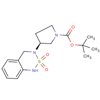 CAS:  | OR306450 | tert-Butyl (3S)-3-(2,2-dioxido-1,4-dihydro-3H-2,1,3-benzothiadiazin-3-yl)pyrrolidine-1-carboxylate