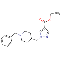 CAS:  | OR306459 | Ethyl 1-[(1-benzylpiperidin-4-yl)methyl]-1H-pyrazole-4-carboxylate