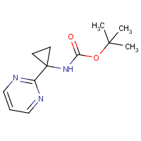 CAS:  | OR306463 | tert-Butyl N-[1-(pyrimidin-2-yl)cyclopropyl]carbamate