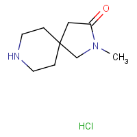 CAS:  | OR306485 | 2-Methyl-2,8-diazaspiro[4.5]decan-3-one hydrochloride