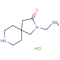 CAS:  | OR306486 | 2-Ethyl-2,8-diazaspiro[4.5]decan-3-one hydrochloride