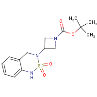 CAS: | OR306488 | tert-Butyl 3-(2,2-dioxido-1,4-dihydro-3H-2,1,3-benzothiadiazin-3-yl)azetidine-1-carboxylate