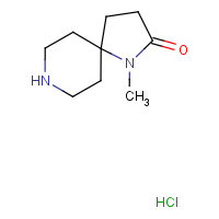 CAS:  | OR306489 | 1-Methyl-1,8-diazaspiro[4.5]decan-2-onehydrochloride