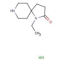 CAS:  | OR306490 | 1-Ethyl-1,8-diazaspiro[4.5]decan-2-one hydrochloride