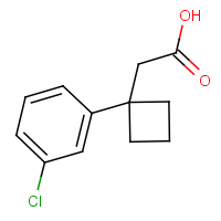 CAS:  | OR306516 | 2-[1-(3-Chlorophenyl)cyclobutyl]acetic acid