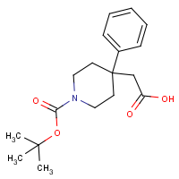 CAS: 644982-20-7 | OR306562 | 2-[1-(tert-Butoxycarbonyl)-4-phenylpiperidin-4-yl]acetic acid
