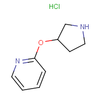 CAS: 1220039-88-2 | OR306571 | 2-(Pyrrolidin-3-yloxy)pyridine hydrochloride