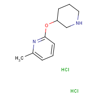 CAS:  | OR306581 | 2-Methyl-6-(piperidin-3-yloxy)pyridine dihydrochloride