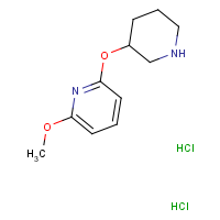 CAS:  | OR306582 | 2-Methoxy-6-(piperidin-3-yloxy)pyridine dihydrochloride