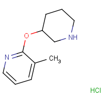 CAS:  | OR306583 | 3-Methyl-2-(piperidin-3-yloxy)pyridine hydrochloride