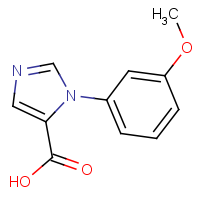 CAS:  | OR306588 | 1-(3-Methoxyphenyl)-1H-imidazole-5-carboxylic acid
