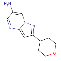 CAS: | OR306604 | 2-(Tetrahydro-2H-pyran-4-yl)pyrazolo[1,5-a]pyrimidin-6-amine