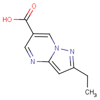 CAS:  | OR306613 | 2-Ethylpyrazolo[1,5-a]pyrimidine-6-carboxylic acid