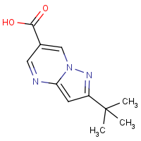 CAS:  | OR306616 | 2-tert-Butylpyrazolo[1,5-a]pyrimidine-6-carboxylic acid