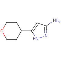 CAS: 1000896-69-4 | OR306627 | 5-(Tetrahydro-2H-pyran-4-yl)-1H-pyrazol-3-amine